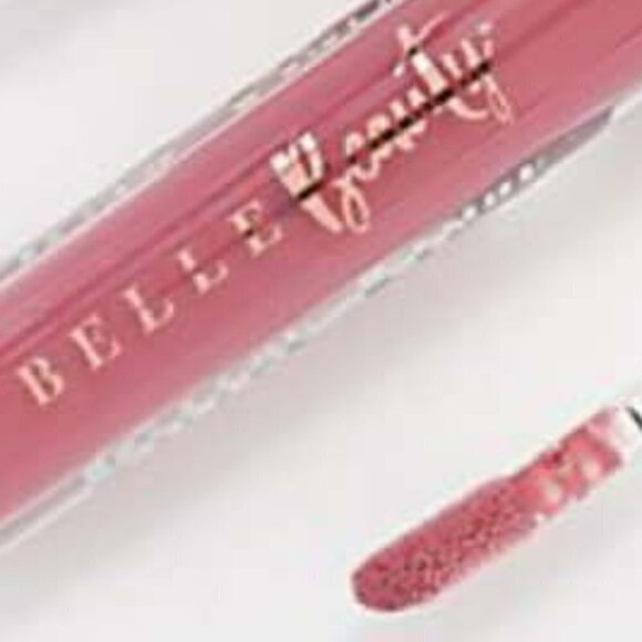 Belle Beauty Kisser Fixer Lip Gloss in Mauve Nude - Brand new - Full Size - Picture 5 of 7